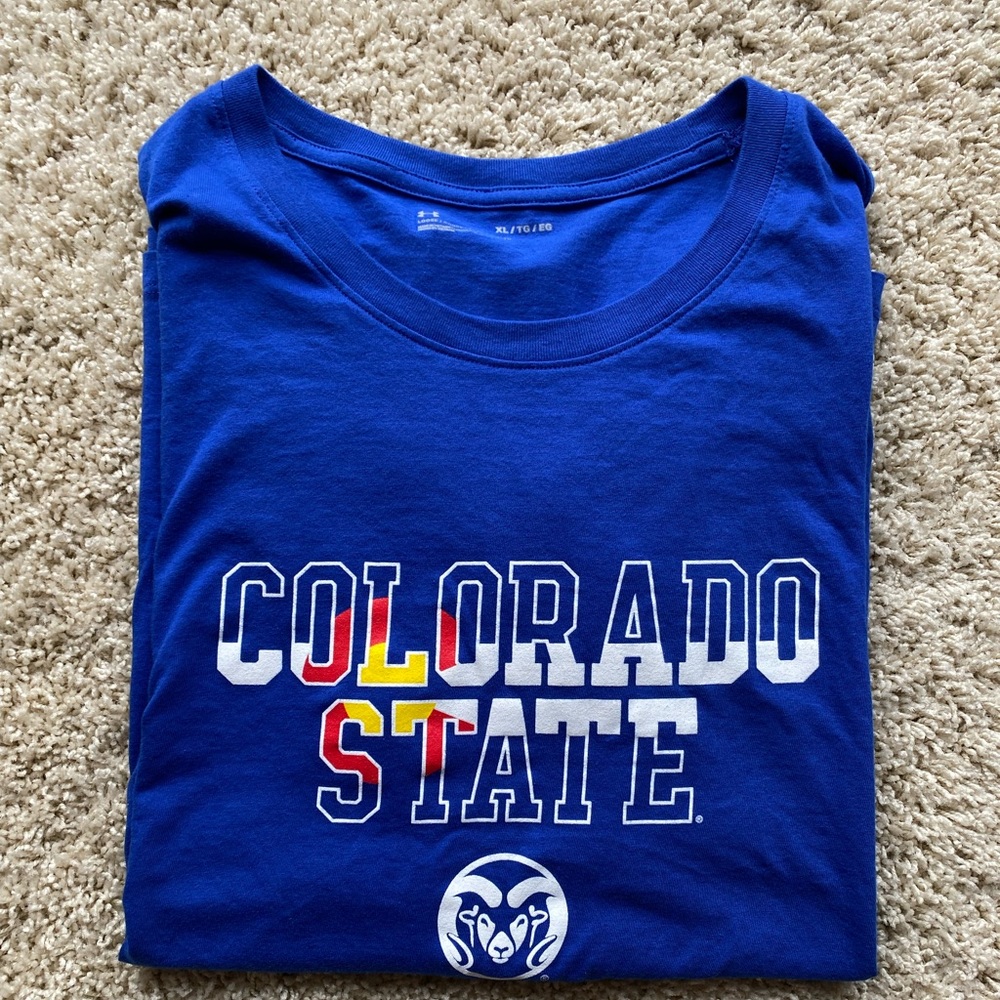 Women’s Under Armour Colorado State t-shirt